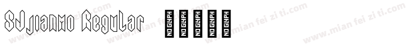 SJjianmo Regular字体转换
